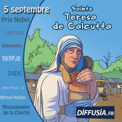 Le 30 août 1997, Mère Teresa apparaît en public pour la dernière fois. Elle meurt six jours plus tard cover