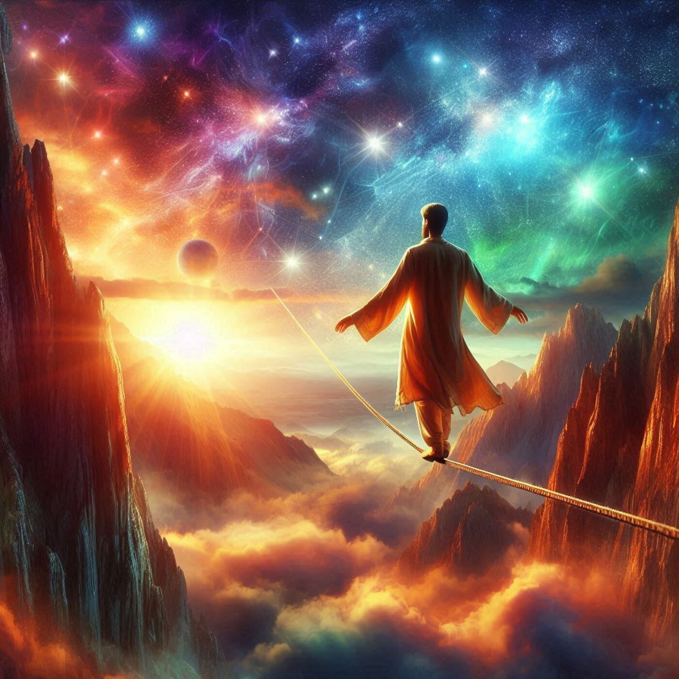 Comment marcher en équilibre sur le fil de la vie - Archange Michaël Psaume 145