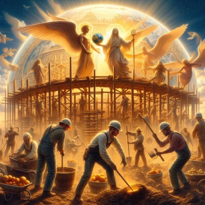 L’homme ne doit pas se contenter de regarder et de discuter- Archange Gabriel Psaume 92 cover