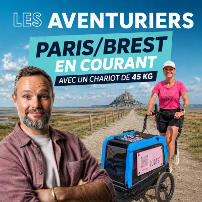De Paris à Brest en courant : l’incroyable aventure de Gladys et son chariot de 45 kg cover
