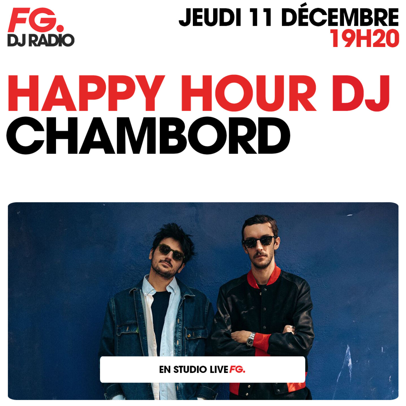 HAPPY HOUR DJ : CHAMBORD