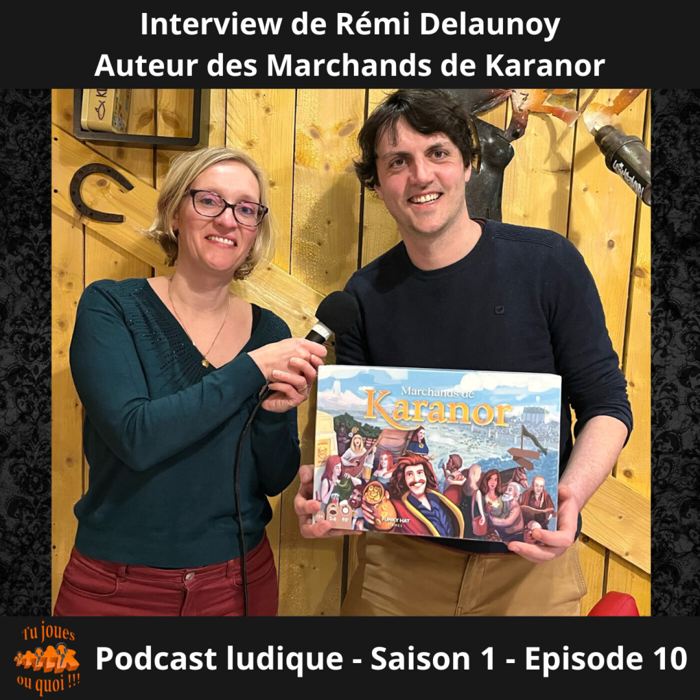 Tu joues ou quoi : le podcast des jeux de société