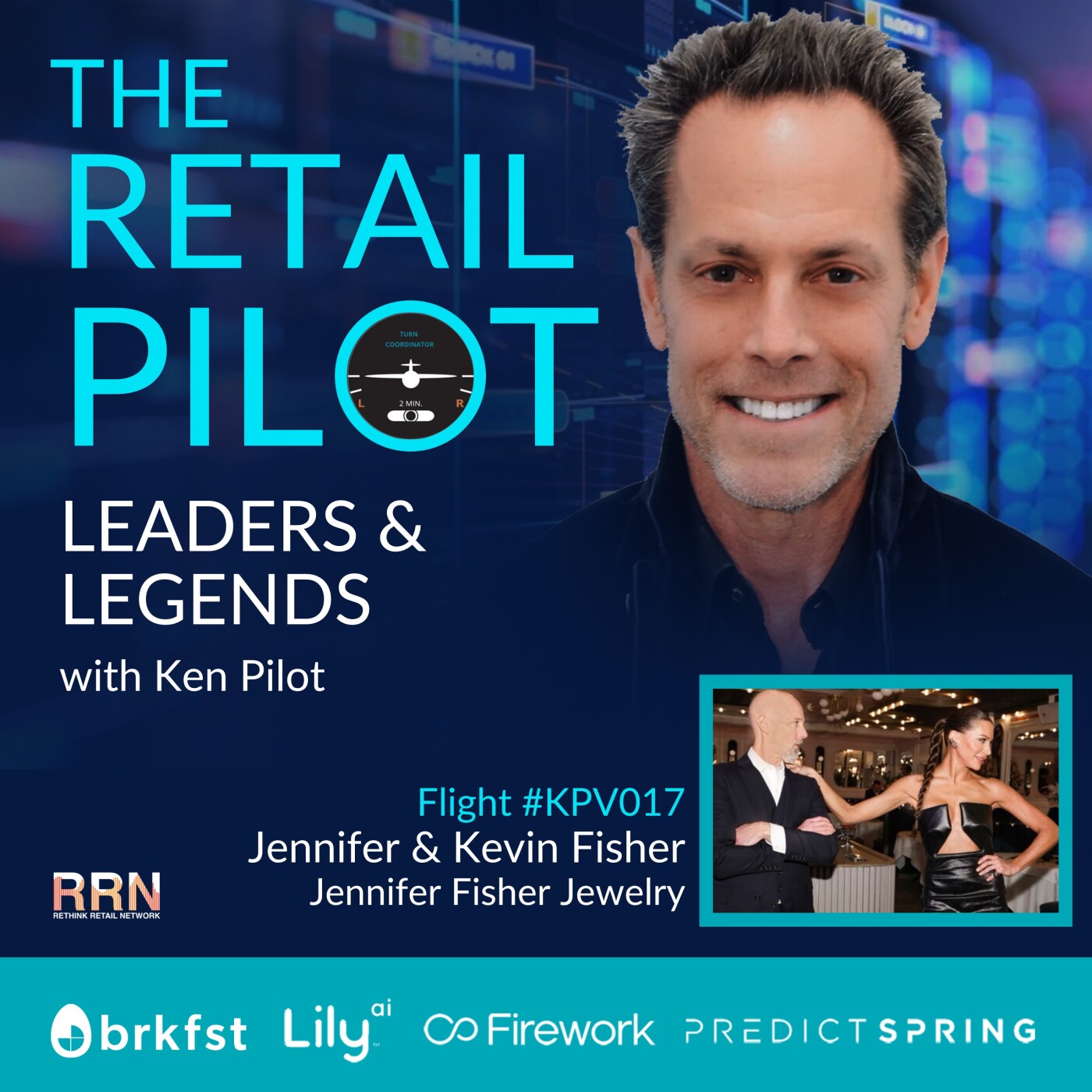 The "Queen of Hoops": Jennifer Fisher's journey to building a jewelry brand and her design collaborations with her husband and President,... episode artwork