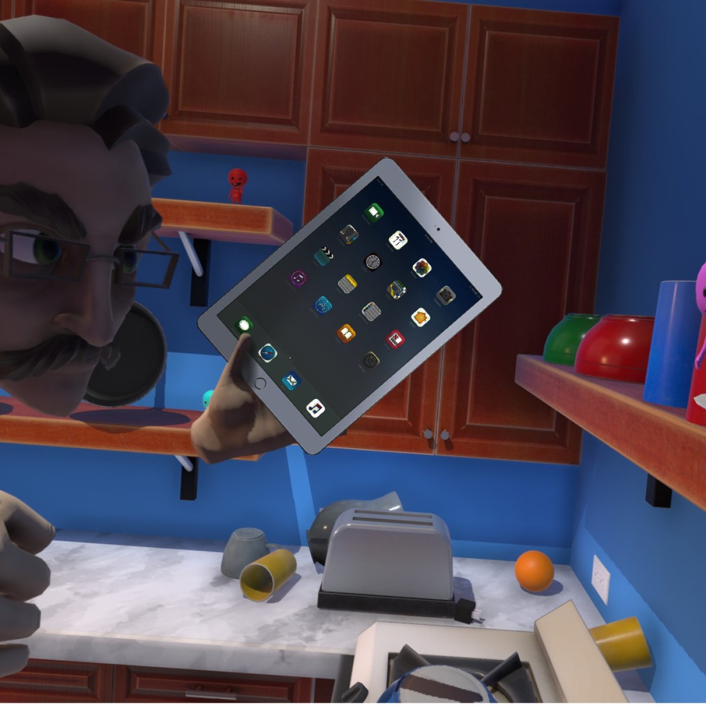 Papa, à quoi on joue ? - 40 - Fait le griller dans le toaster