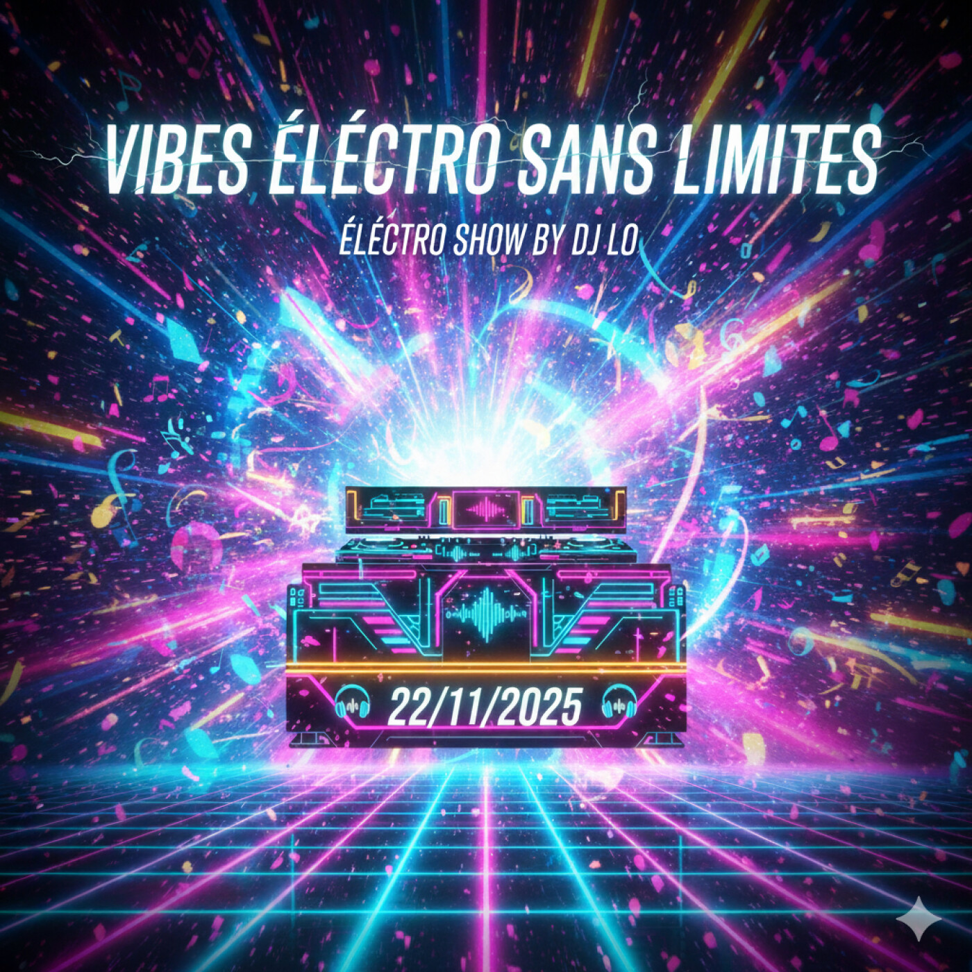 VIBES ELECTRO SANS LIMITES ELECTRO SHOW BY DJ LO 22 11 25