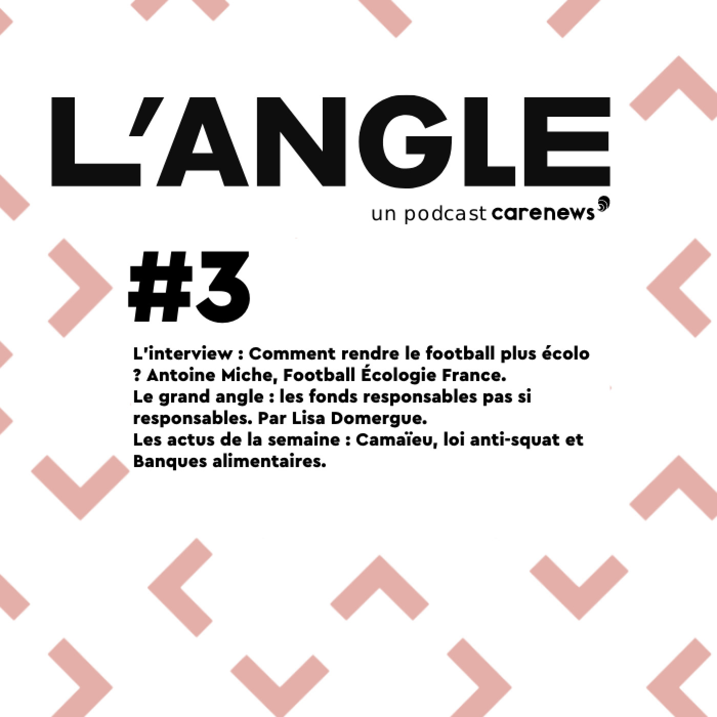 L'Angle : la RSE du football, Camaïeu, le greenwashing des fonds verts L'Angle : la RSE du football, Camaïeu, le greenwashing des fonds verts