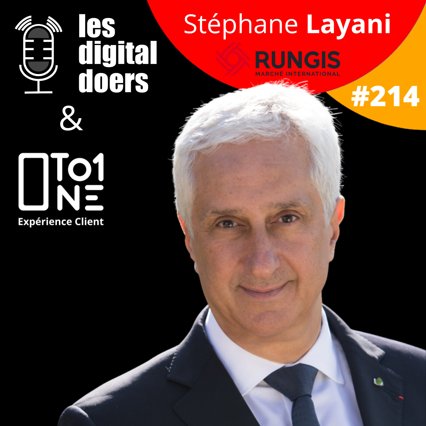 cover of episode #214 RUNGIS - Stéphane Layani - Président