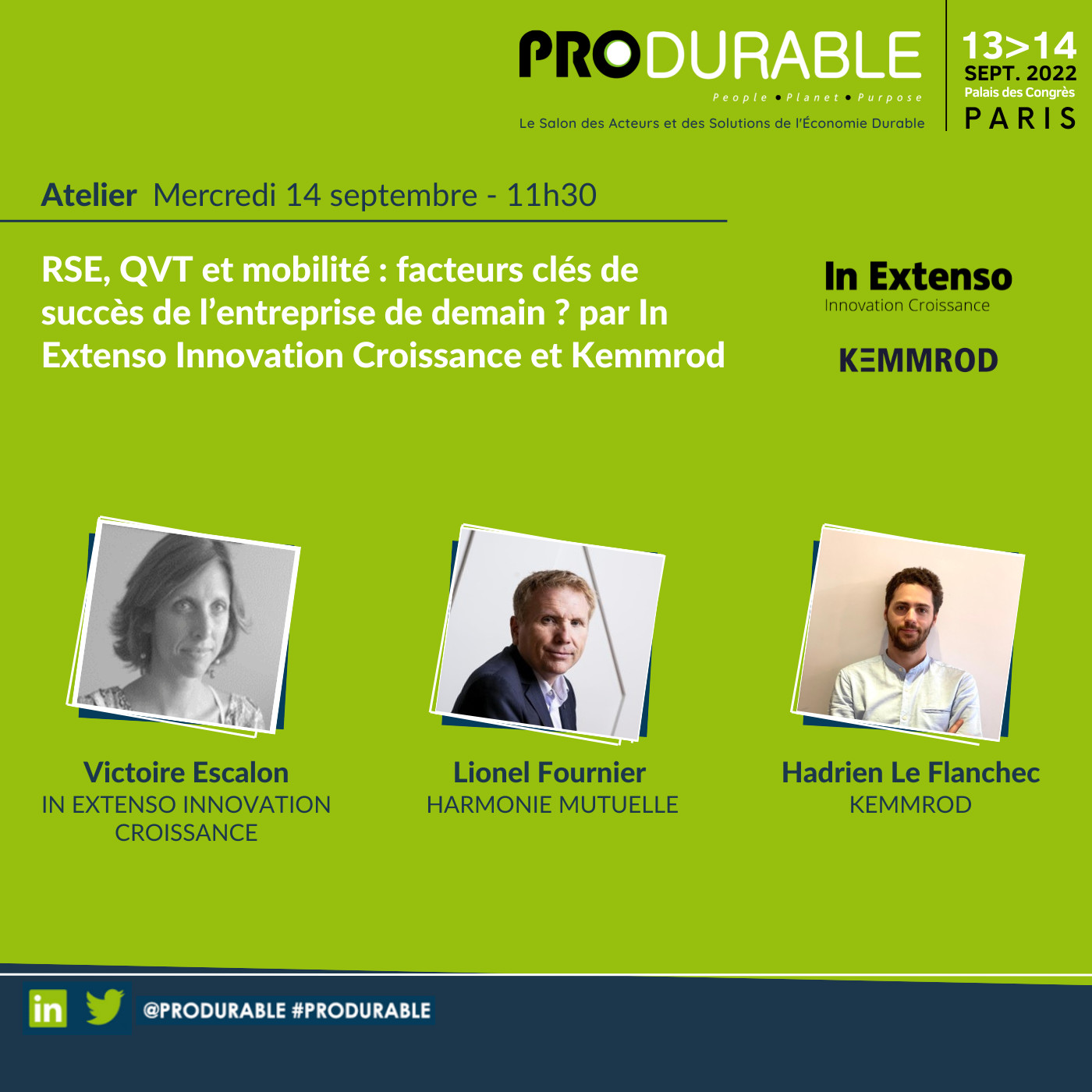 Transports & Mobilité Durable - PRODURABLE 2023