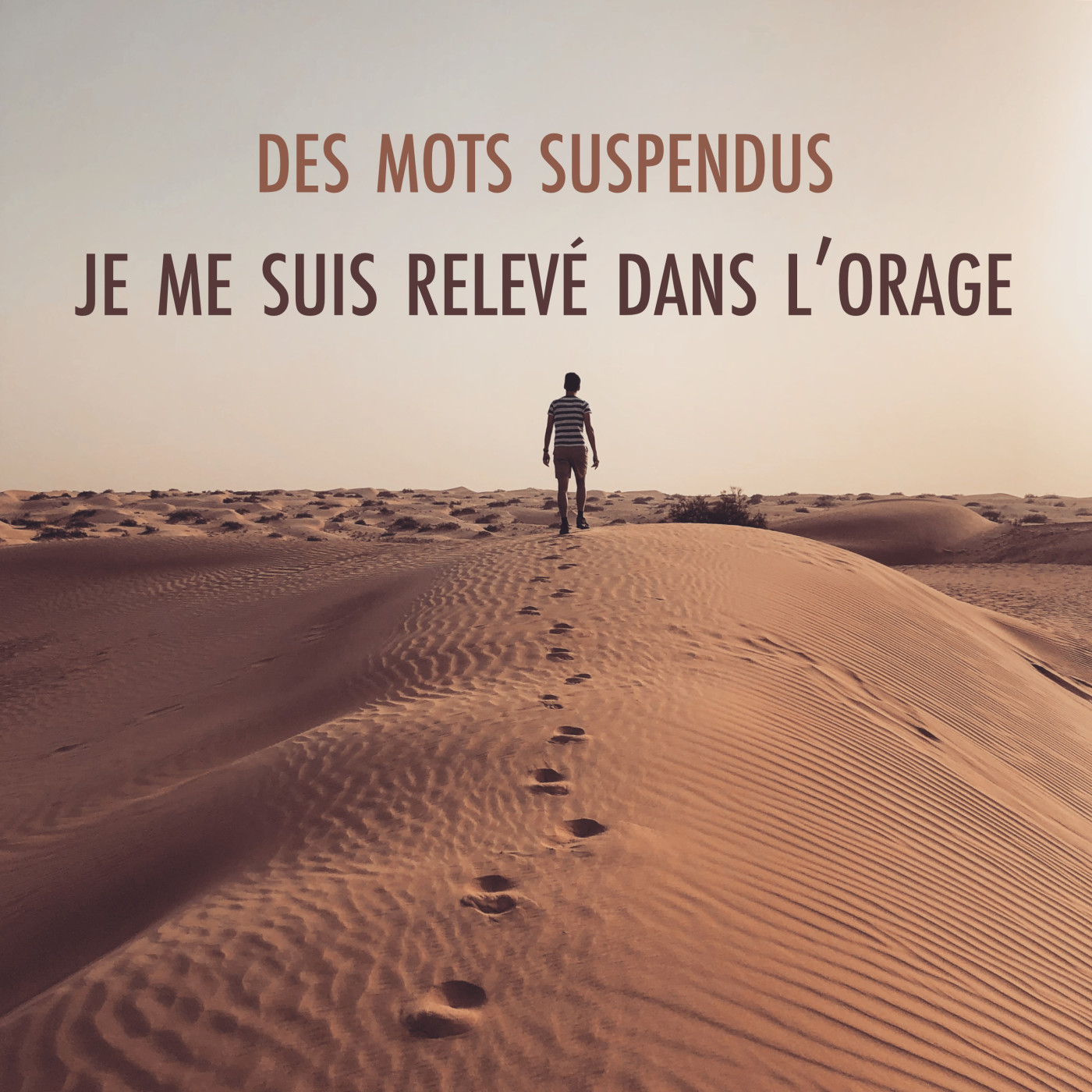 Je me suis relevé dans l'orage