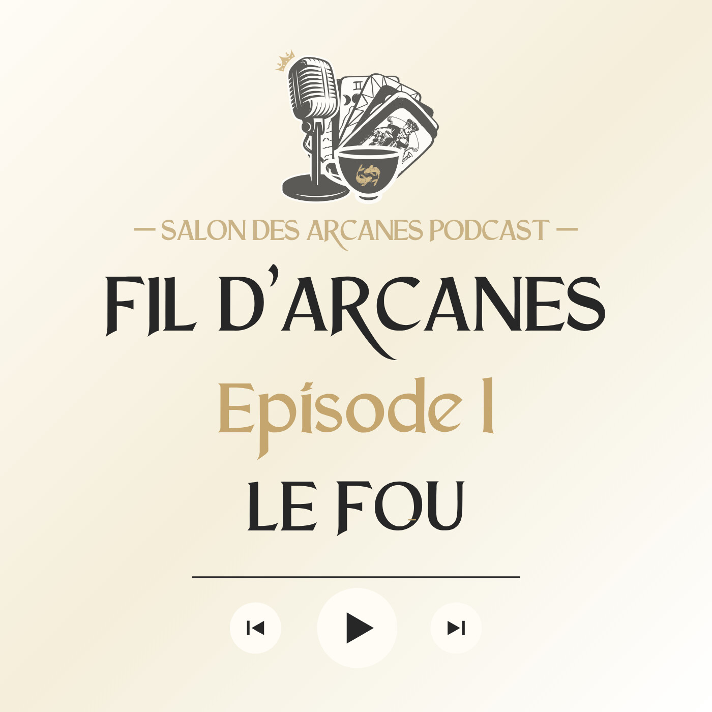 #1 · Le Fou | Fil d'Arcanes : le tarot Rider-Waite-Smith, arcane après arcane episode artwork