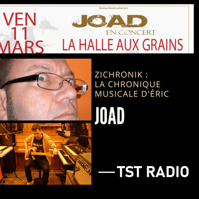 ZiChronik, la chronique musicale d'Eric - JOAD cover