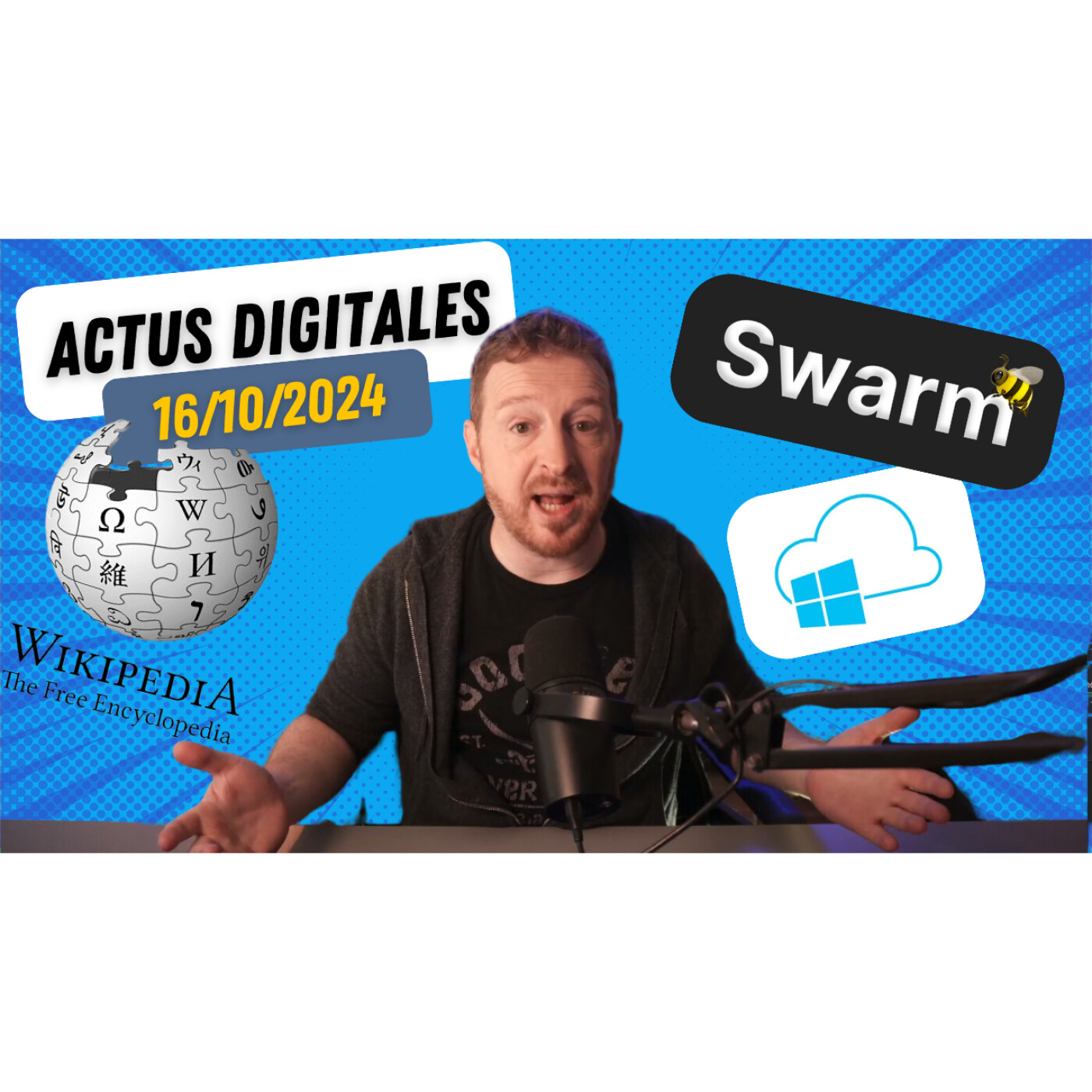 Wikipédia vs IA, Microsoft révolutionne la santé, OpenAI lance Swarm, l'IA et l'énergie réduite episode artwork