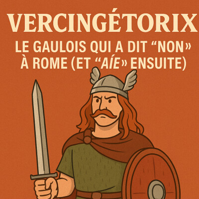 Vercingétorix : Le Gaulois qui a dit “non” à Rome et “aïe” ensuite cover