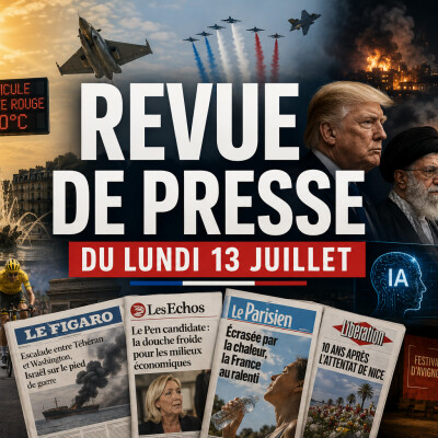Revue de presse du 13 juillet cover