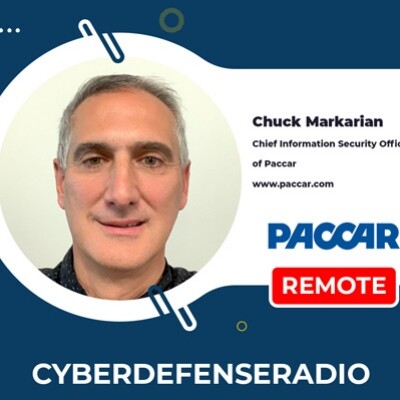 Cyber Defense Radio - Paccar - HotSeat - Podcast - 2023 cover