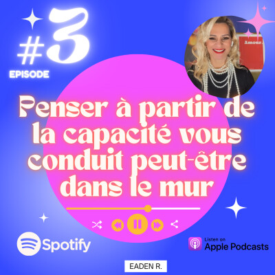 Penser à partir de la capacité vous conduit peut-être dans le mur cover