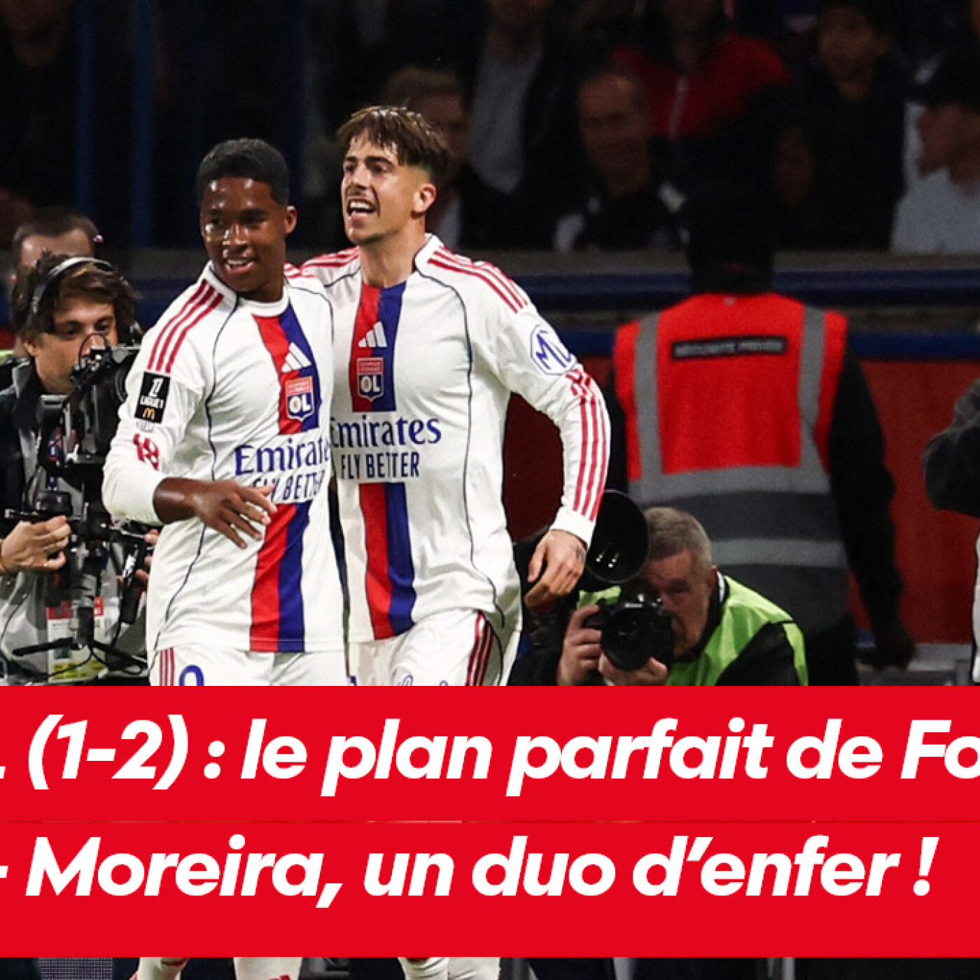 PSG - OL (1-2) : le plan parfait de Fonseca, Endrick - Moreira, un duo d'enfer !
