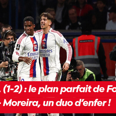 PSG - OL (1-2) : le plan parfait de Fonseca, Endrick - Moreira, un duo d'enfer ! cover