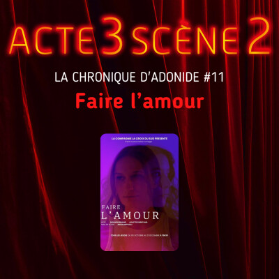 La Chronique d'Adonide 11 : Faire l'amour cover
