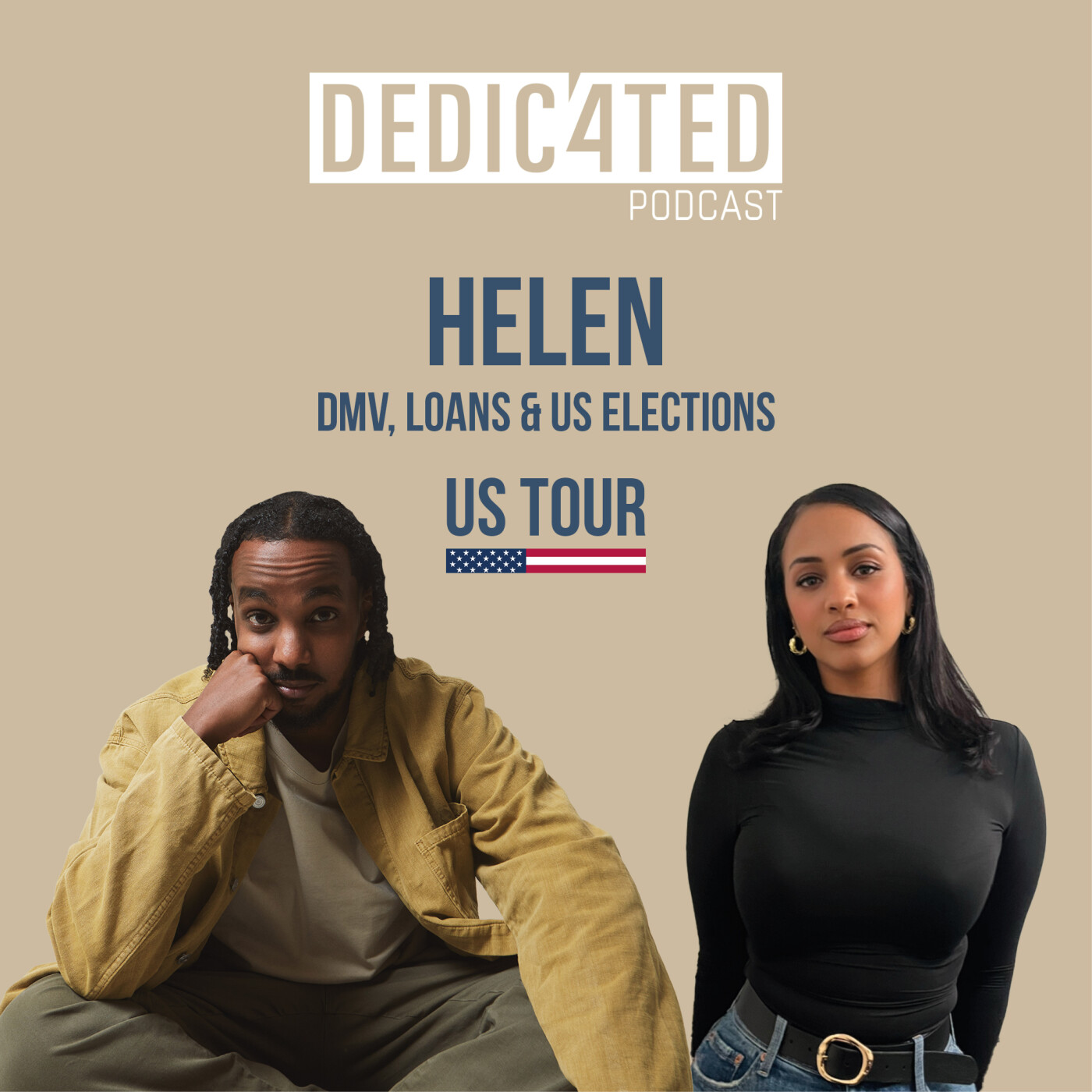 US Tour #2 - Growing up in the DMV, College Loans & 2024 Presidential Election with Helen episode artwork