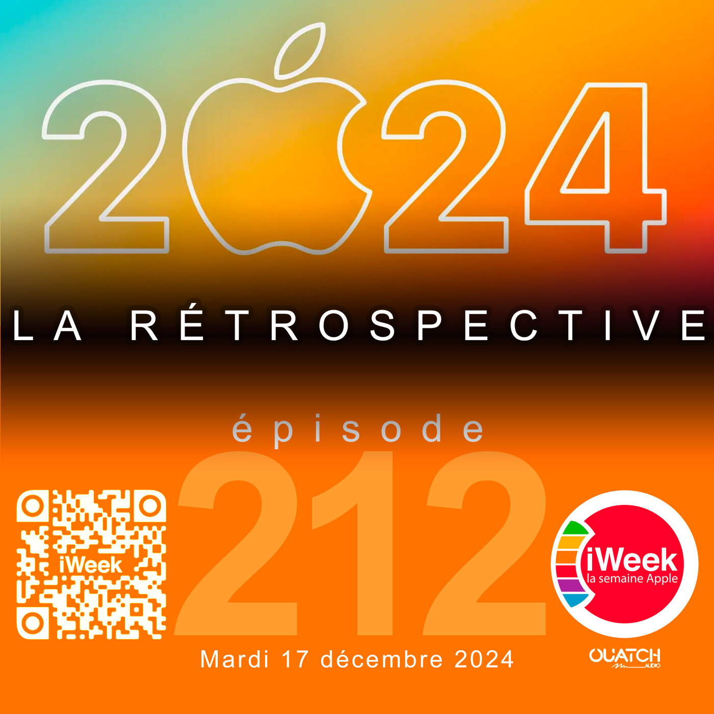 cover of episode Apple : la rétrospective 2024 et l’iPad pliant : avant ou après l’iPhone ?