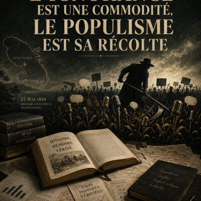 L'ignorance est une commodité, le populisme est sa récolte cover