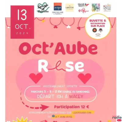 L'INFO DU JOUR - Oct'Aube Rose et l'Association Donne ton soutif cover