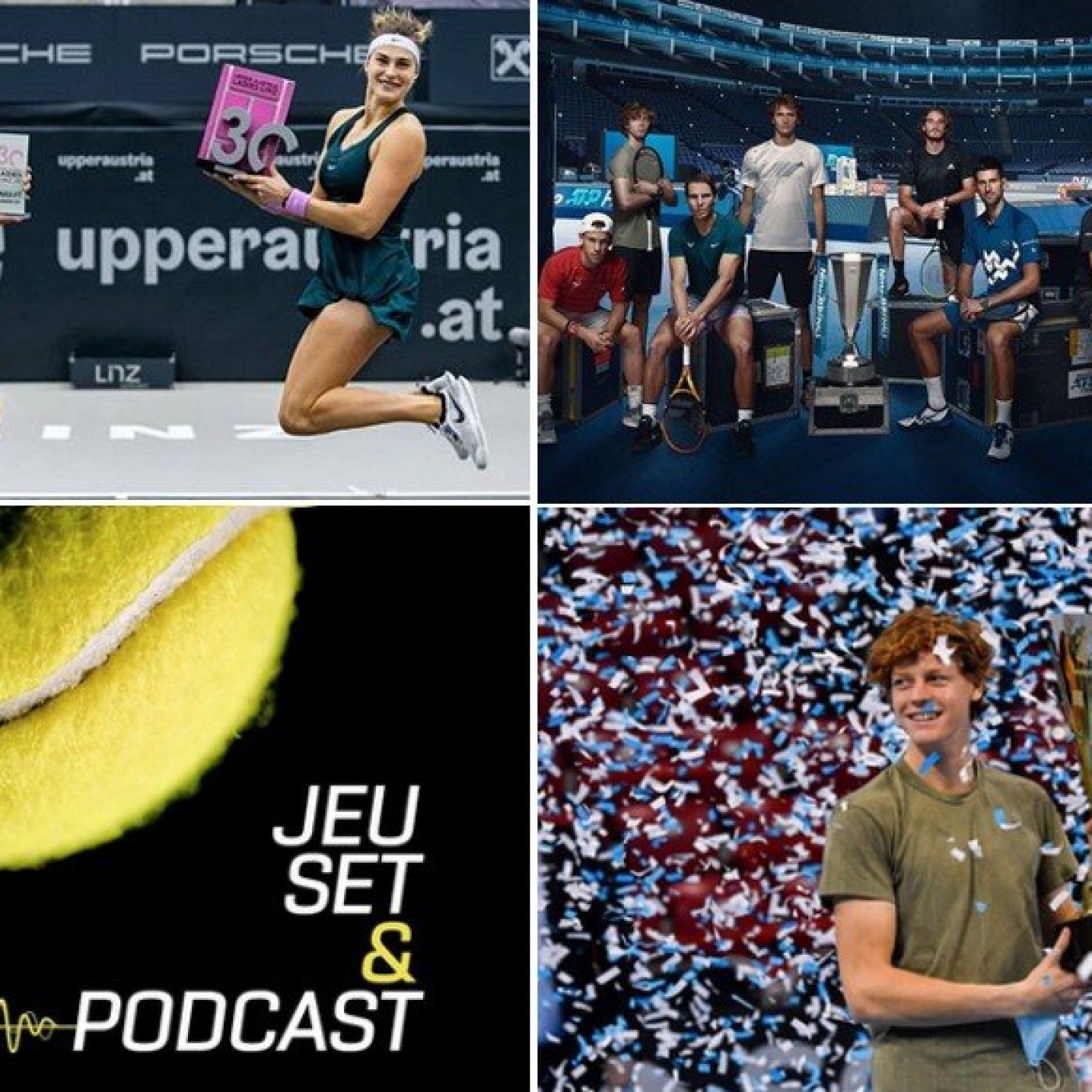 La très belle saison d'Elise Mertens, le premier titre de Sinner. Et maintenant les Masters...