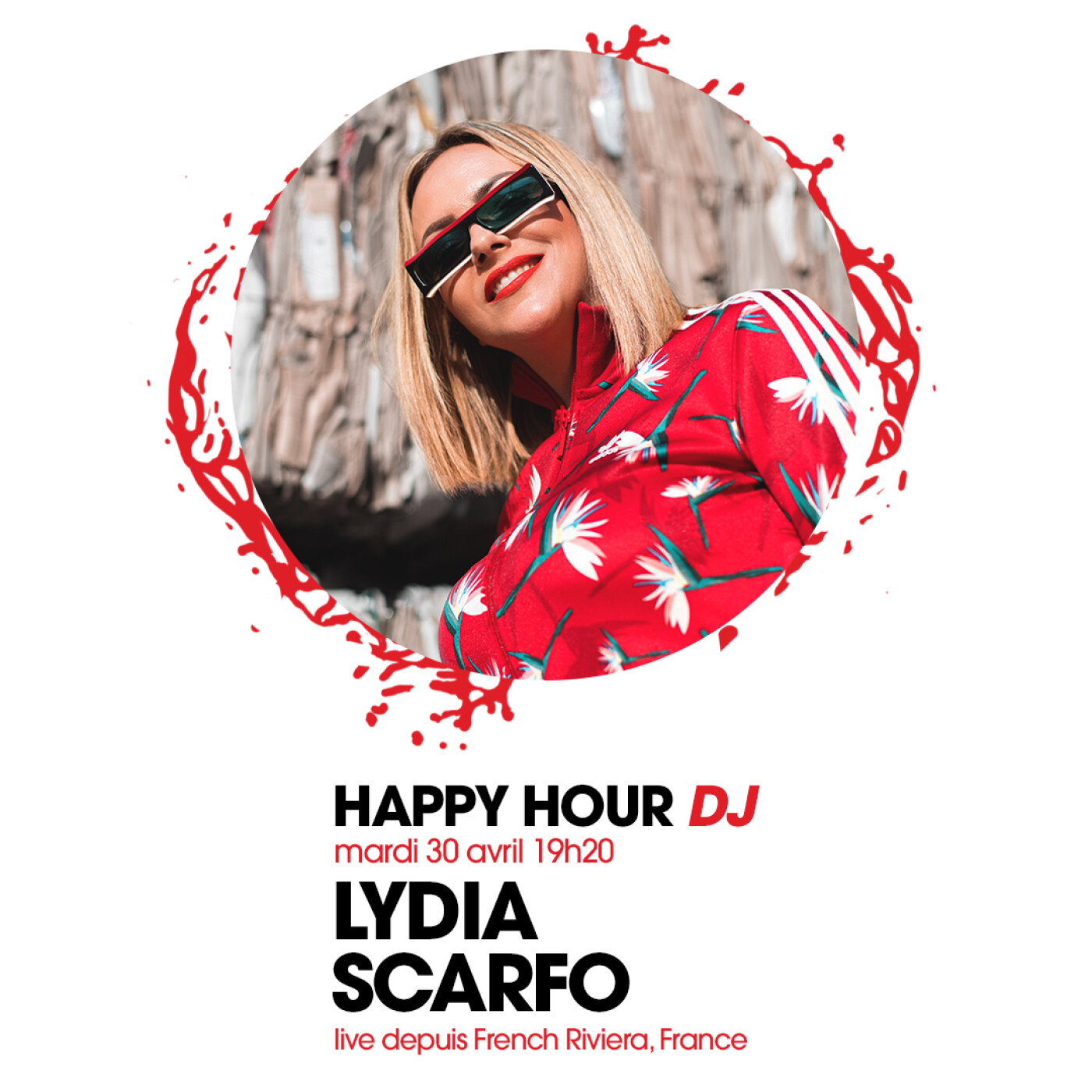 HAPPY HOUR DJ : LYDIA SCARFO