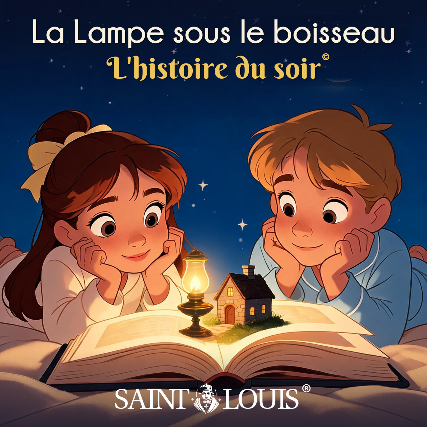 La Lampe sous le boisseau : une parabole de Jésus pour l'éveil à la foi, histoire du soir à écouter en famille