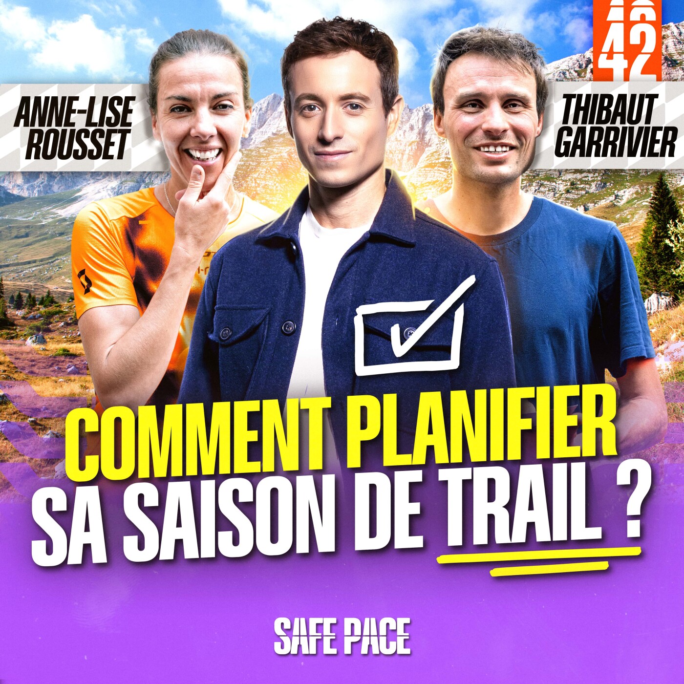 SAFE PACE - Le podcast des sports d\'endurance, présenté par Hugo Clément