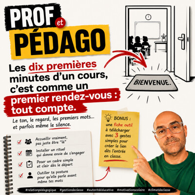 Comment réussir la gestion de classe en soignant sa relation pédagogique dès la rentrée cover