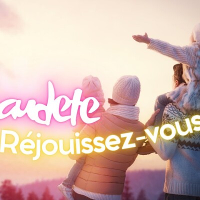 Parole et Évangile du jour | Dimanche 15 décembre Gaudete • Se réjouir avec DIEU cover