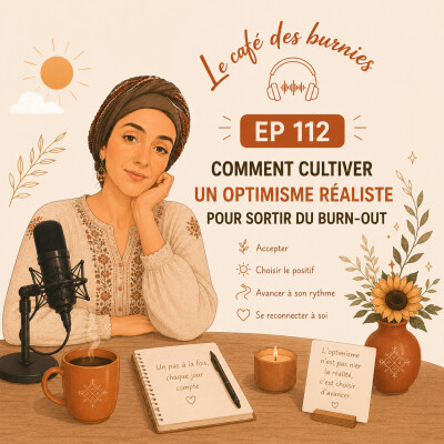 EP 112 COMMENT CULTIVER UN OPTIMISME RÉALISTE POUR SORTIR DU BURN-OUT cover
