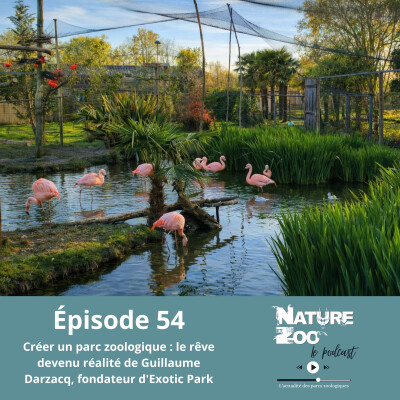 Épisode 54 (INTERVIEW) - Créer un parc zoologique : le rêve devenu réalité de Guillaume Darzacq, fondateur d'Exotic Park cover