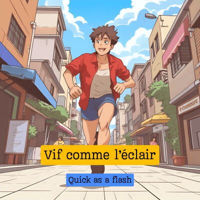Vif comme l'éclair cover