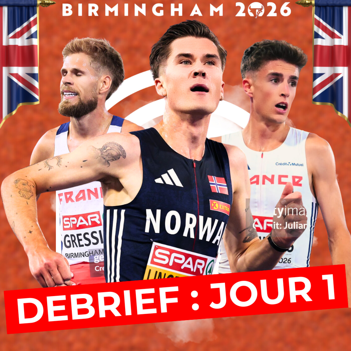 BIRMINGHAM – JOUR 1 | Ingebrigtsen en patron, Daguinos en bronze, Gressier 4e episode artwork