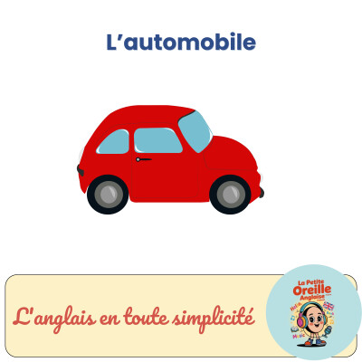 L'automobile en anglais cover