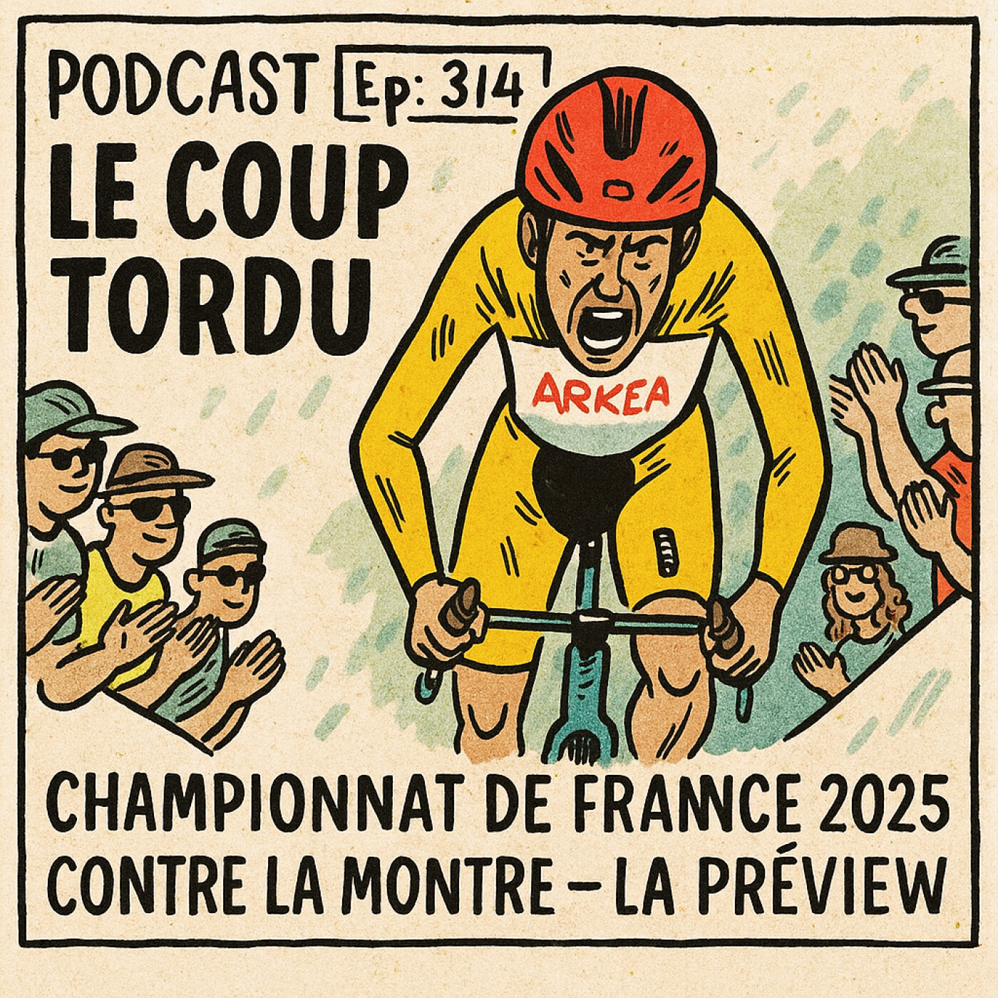 COUP TORDU 314 : CHAMPIONNAT DE FRANCE ELITE MASCULIN, CONTRE LA MONTRE ! LA PREVIEW episode artwork