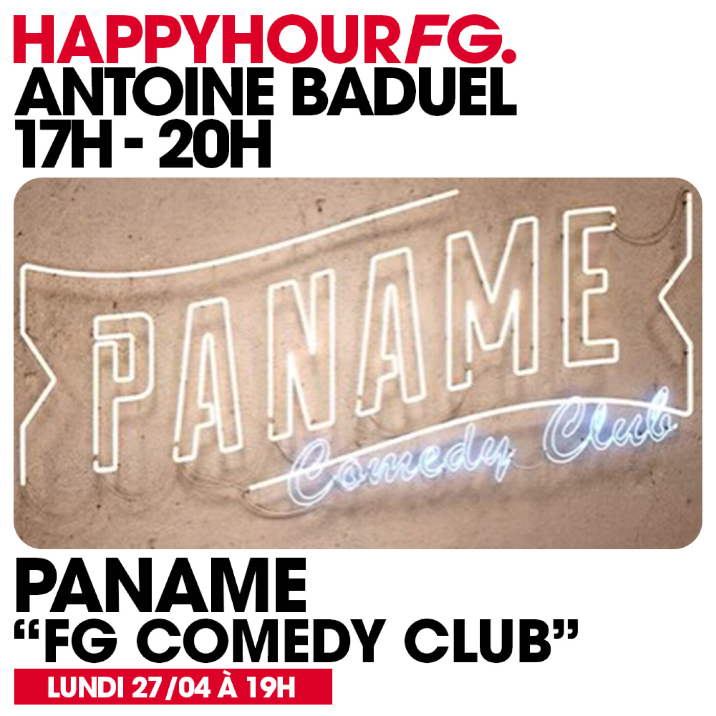 HAPPY HOUR FG AVEC ANTOINE BADUEL. L'INTERVIEW : LES HUMORISTES GAETAN HUSSON & TOM BOUDET episode artwork