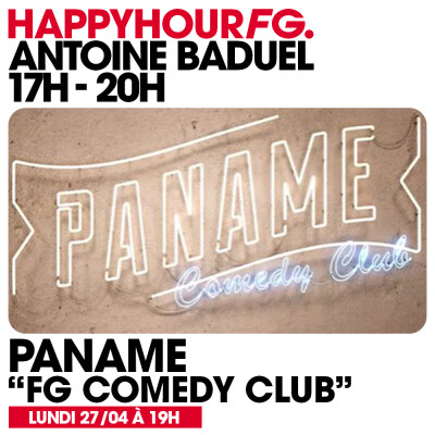 HAPPY HOUR FG AVEC ANTOINE BADUEL. L'INTERVIEW : LES HUMORISTES GAETAN HUSSON & TOM BOUDET cover