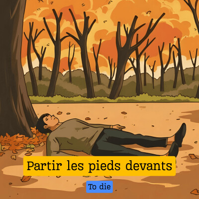 Partir les pieds devant cover