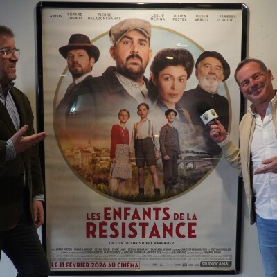 Christophe Barratier nous présente son film Les enfants de la résistance et Patrick Gabet évoque 3 autres sorties à découvrir cette semaine cover