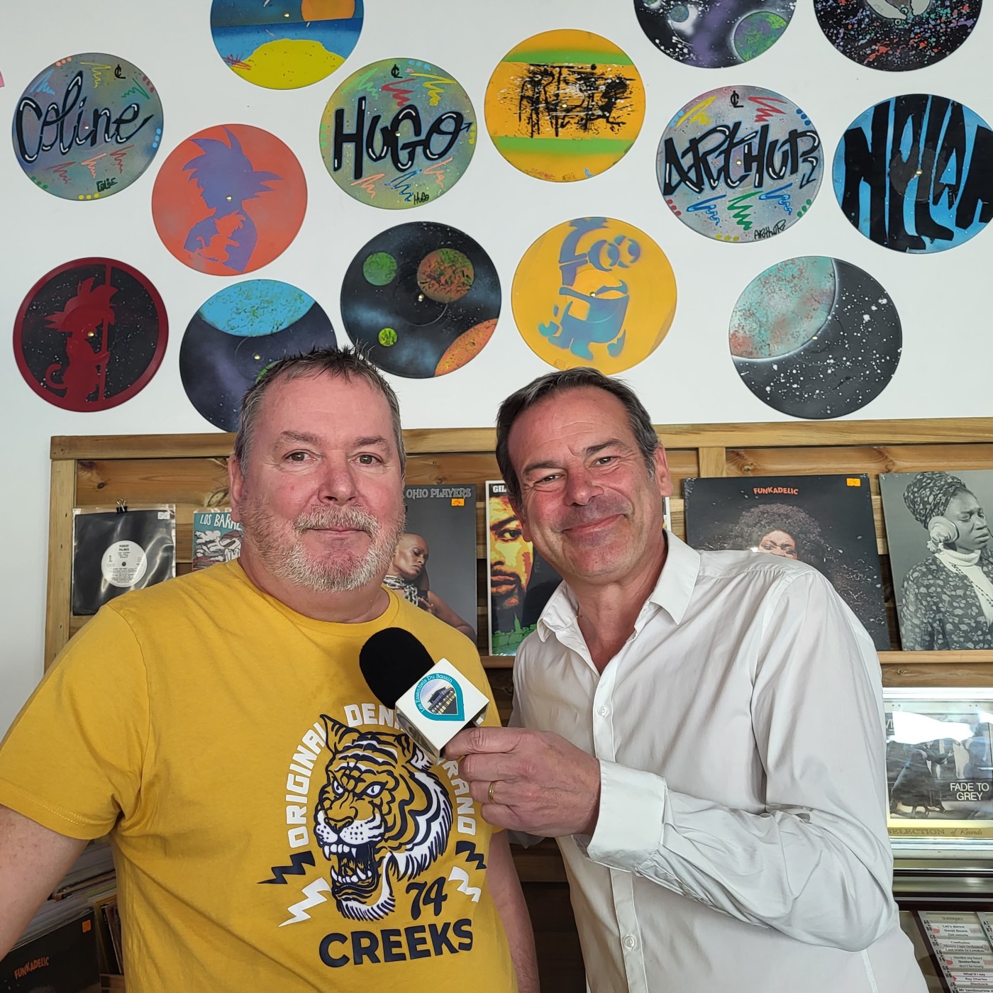 Yohan Defert, Le Disc'Air du Bassin, nous détaille ses actions éco-responsables et comment il recycle les vinyles en oeuvres d'art episode artwork