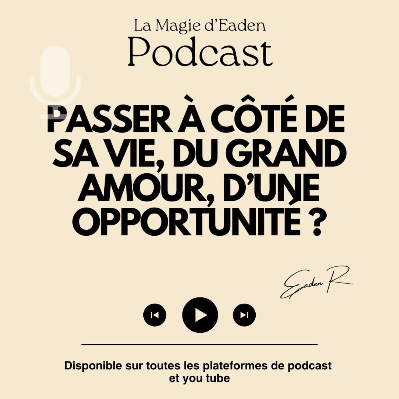 Passer à côté de sa vie, du grand amour, d'une opportunité ?