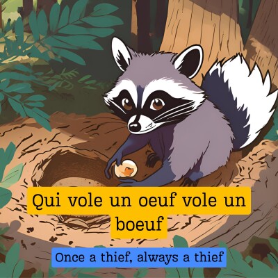 Qui vole un oeuf vole un boeuf cover