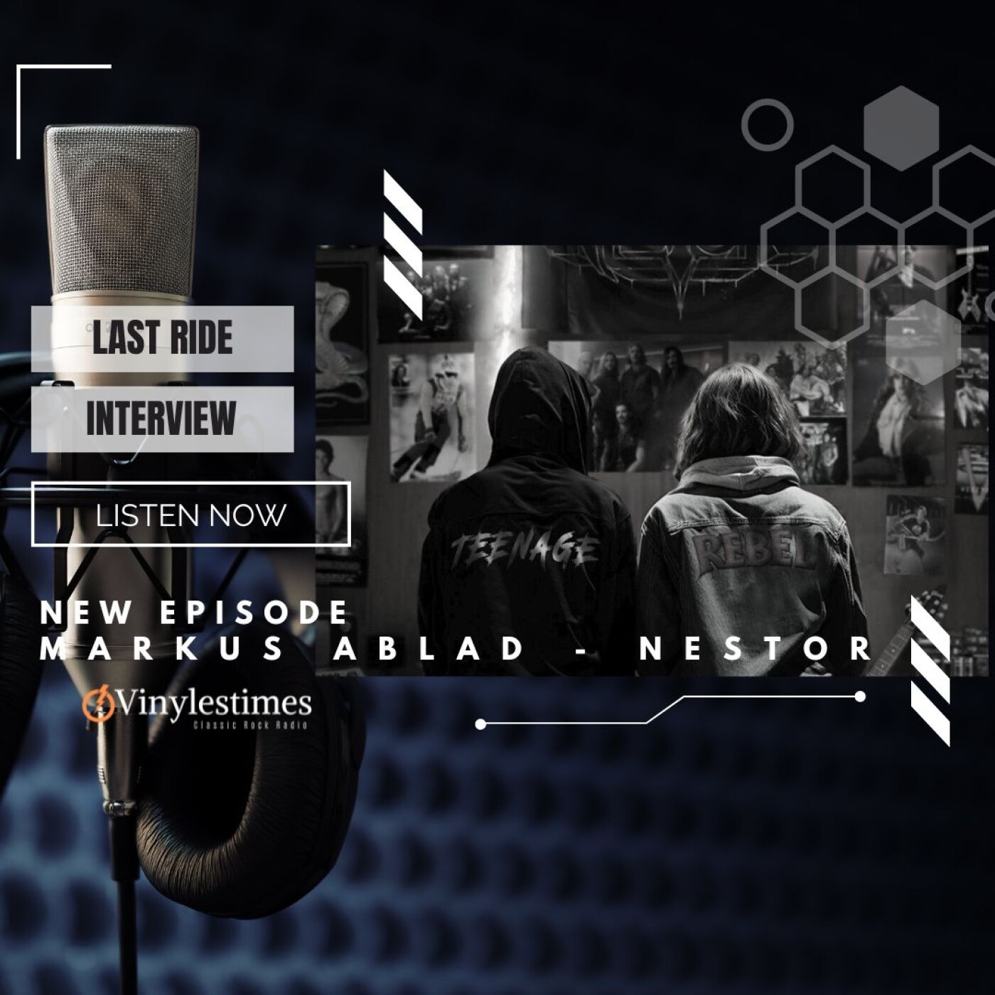Last Ride - Interview Markus Ablad du groupe Nestor - 30 Juin 2024.