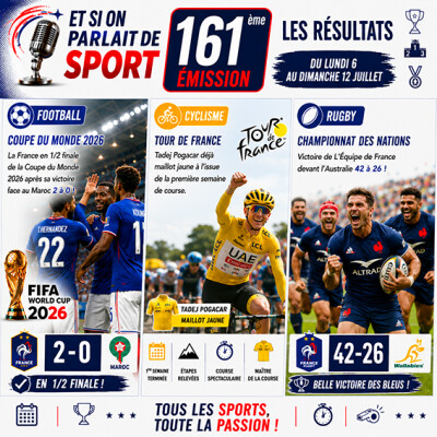 Et si on parlait de sport - Émission - N°161 Résultats cover