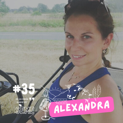 Alexandra : entre le labo et la ferme familiale de vaches laitières de son mari éleveur cover