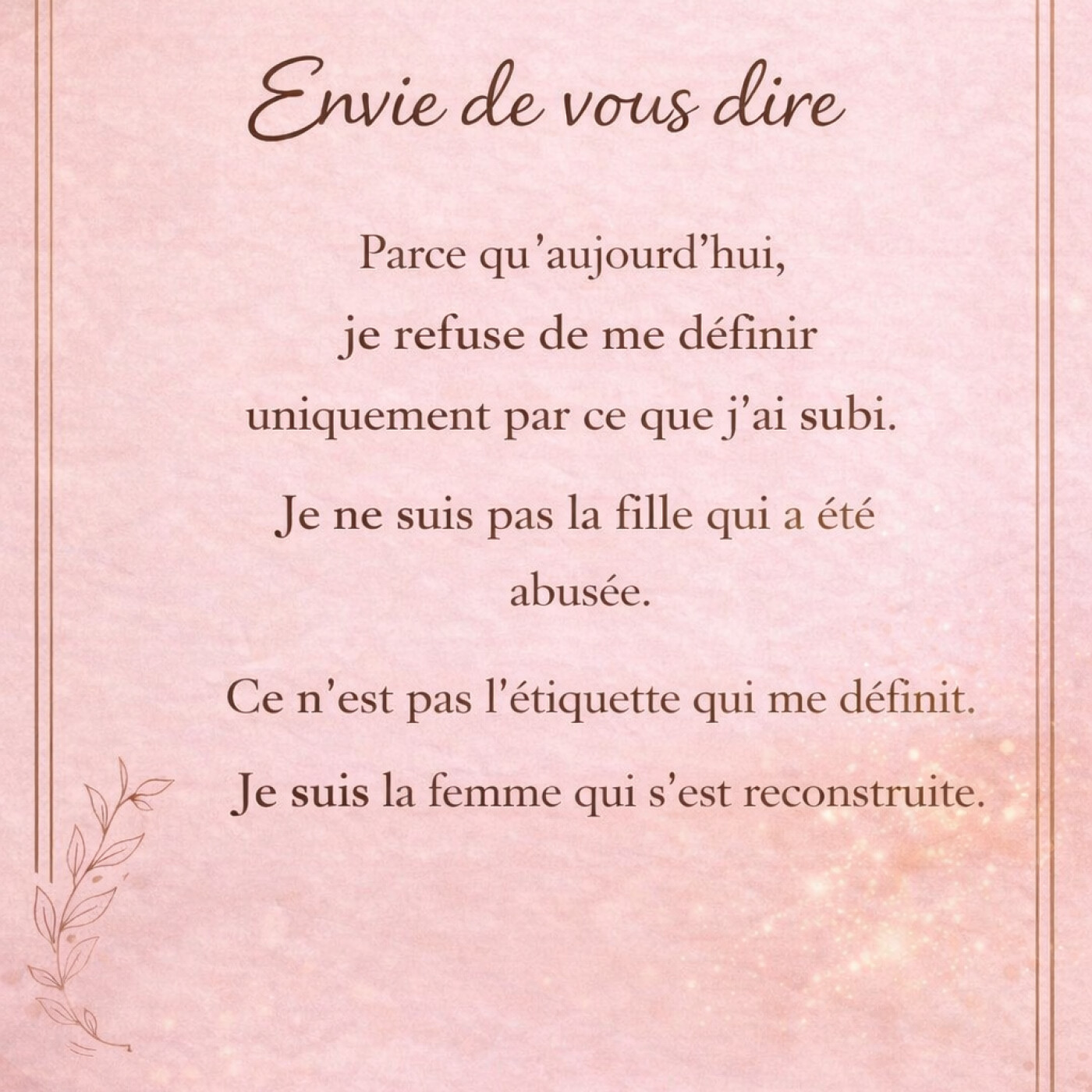 Pas Si Forte : Envie de vous dire episode artwork